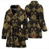 lotus Boho Pattern Print Design LO03 Women Bathrobe