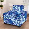 Hibiscus Pattern Print Design HB04 Armchair Slipcover