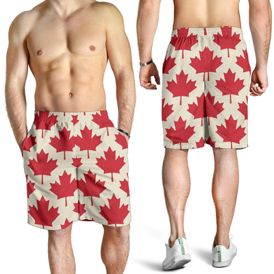 Maple Leaf Pattern Print Design 03 Mens Shorts