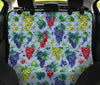 Grape Pattern Print Design GP06 Rear Dog  Seat Cover