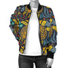 Sea Turtle Pattern Print Design T03 Women Bomber Jacket