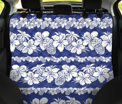 Hawaiian Themed Pattern Print Design H07 Rear Dog  Seat Cover