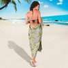 Daffodils Pattern Print Design DF05 Sarong Pareo Wrap