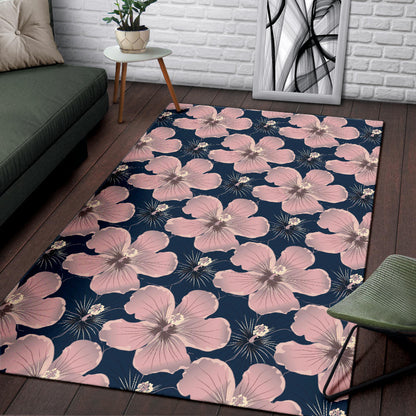 Plumeria Pattern Print Design PM018 Area Rugs