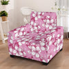 Cherry Blossom Pattern Print Design CB02 Armchair Slipcover