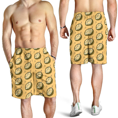 Durian Pattern Print Design DR02 Mens Shorts