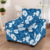 Hibiscus Pattern Print Design HB03 Armchair Slipcover