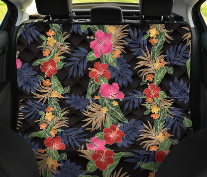 Hawaiian Themed Pattern Print Design H011 Rear Dog  Seat Cover