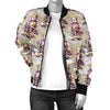 Buddha Pattern Print Design 07 Women's Bomber Jacket