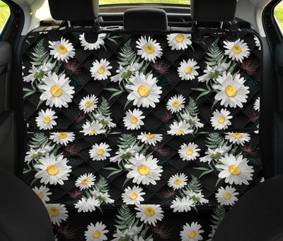 Daisy Pattern Print Design DS07 Rear Dog  Seat Cover