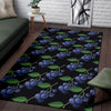 Blueberry Pattern Print Design BB01 Area Rugs