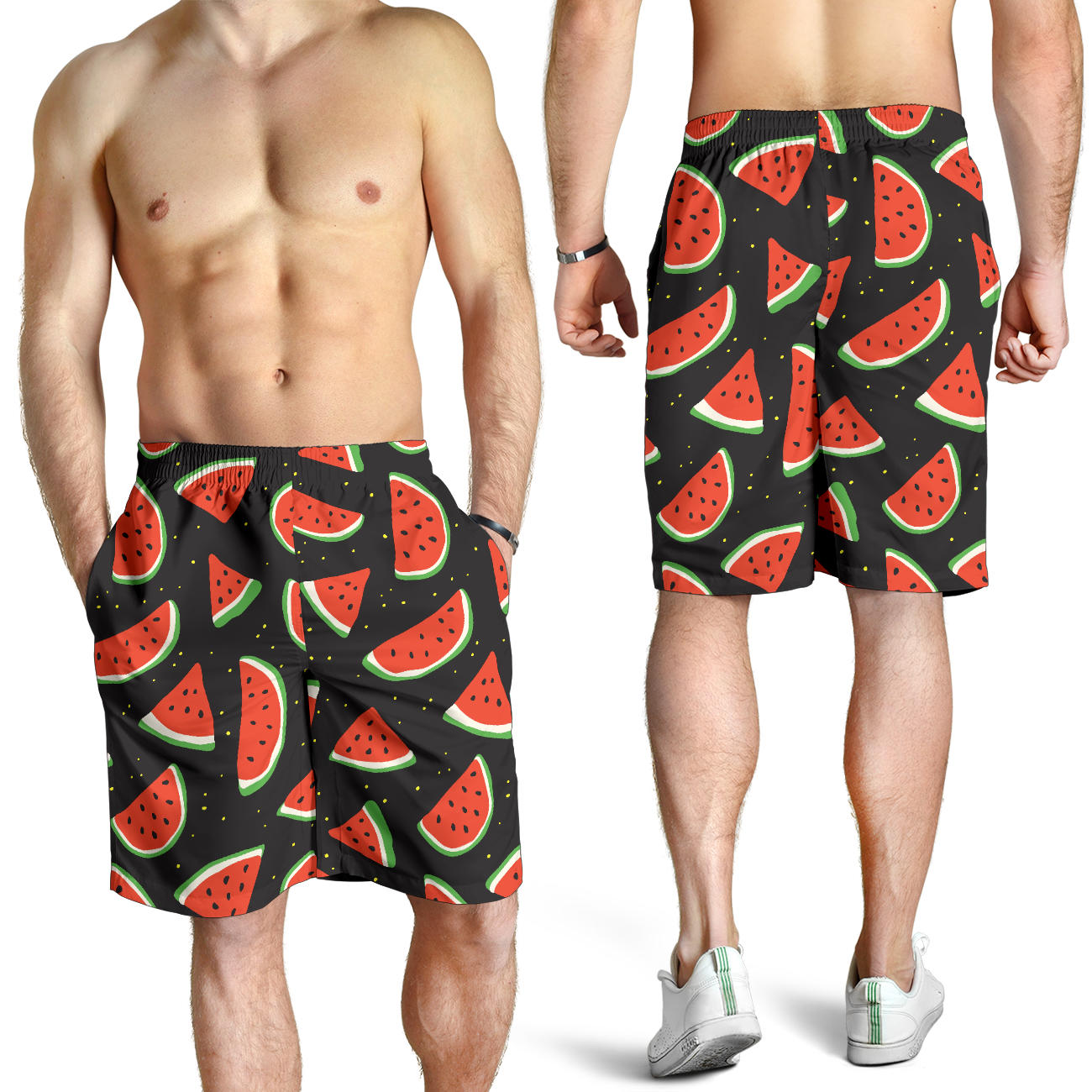 Watermelon Pattern Print Design WM09 Mens Shorts
