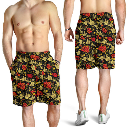 Cranberry Pattern Print Design CB02 Mens Shorts