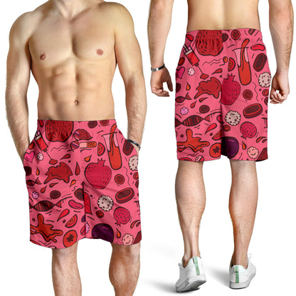 Phlebotomist Pattern Print Design A01 Mens Shorts