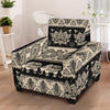 Elephant Hansa Lotus Pattern Armchair Slipcover