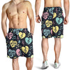 Music note Pattern Print Design A03 Mens Shorts