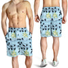 Sea Turtle Pattern Print Design T011 Mens Shorts