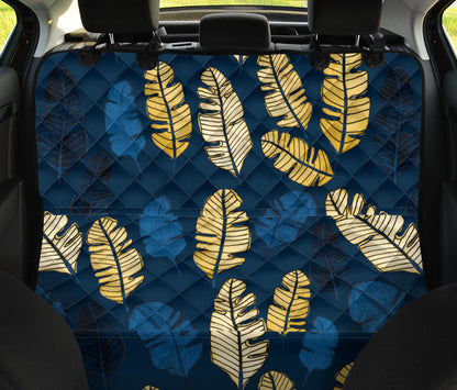 Banana Leaf Pattern Print Design BL09 Rear Dog  Seat Cover