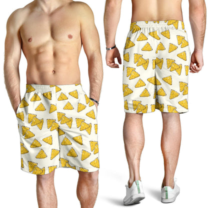 Nachos Pattern Print Design A01 Mens Shorts