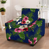 Hibiscus Pattern Print Design HB028 Armchair Slipcover