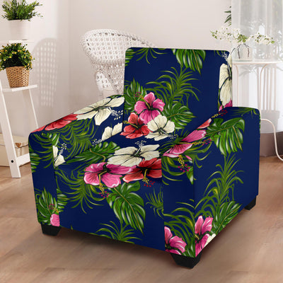 Hibiscus Pattern Print Design HB028 Armchair Slipcover