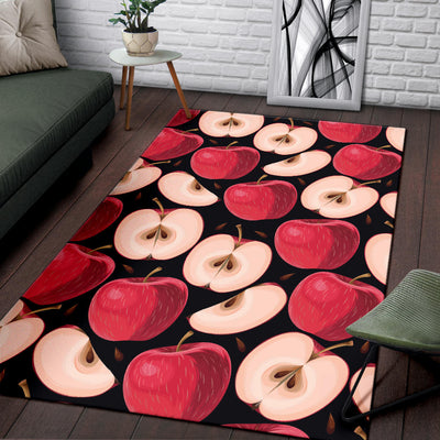 Apple Pattern Print Design AP02 Area Rugs