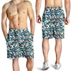 Surf Wave Pattern Mens Shorts