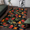 Tulip Boho Pattern Print Design TP09 Area Rugs