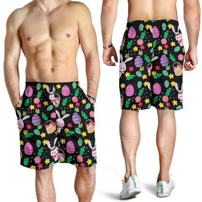 Easter Eggs Pattern Print Design RB05 Mens Shorts