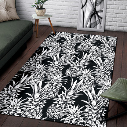 Pineapple Pattern Print Design PP08 Area Rugs