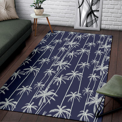 Palm Tree Pattern Print Design PT06 Area Rugs