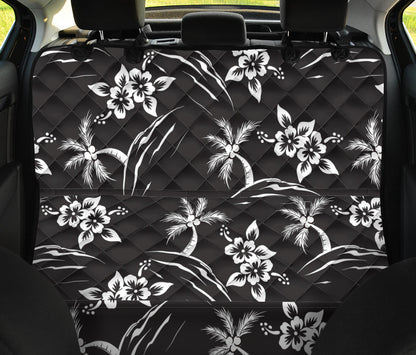 Palm Tree Pattern Print Design PT02 Rear Dog  Seat Cover