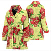 Pomegranate Pattern Print Design PG07 Women Bathrobe