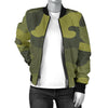 Military Camouflage Pattern Print Design 02 Women's Bomber Jacket