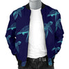 Sea Turtle Pattern Print Design T04 Men Bomber Jacket