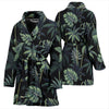 Rainforest Pattern Print Design RF02 Women Bathrobe