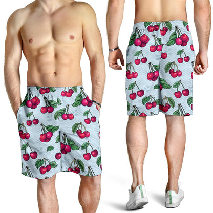 Cherry Pattern Print Design CH01 Mens Shorts
