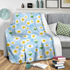 Daisy Pattern Print Design DS010 Fleece Blanket