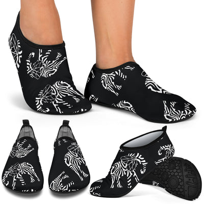 Elephant Tribal Aqua Water Shoes