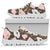 Anemone Pattern Print Design AM011 Sneakers White Bottom Shoes