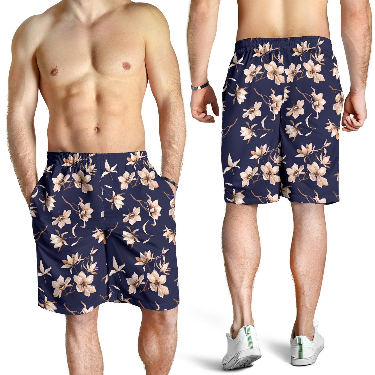 Beautiful Floral Pattern Mens Shorts