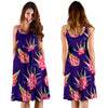 Dragonfruit Pattern Print Design DF02 Midi Dress