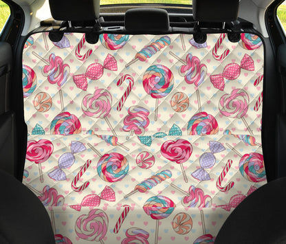 Candy Pattern Print Design CA04 Rear Dog  Seat Cover