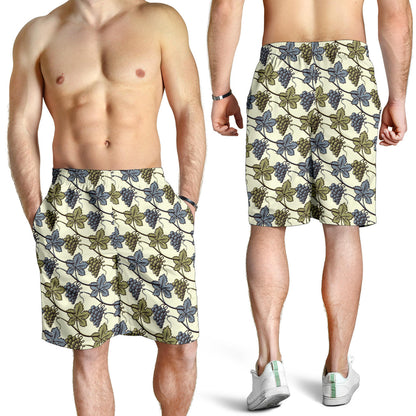 Grape Pattern Print Design GP03 Mens Shorts