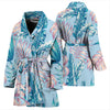 Tropical Flower Pattern Print Design TF01 Women Bathrobe