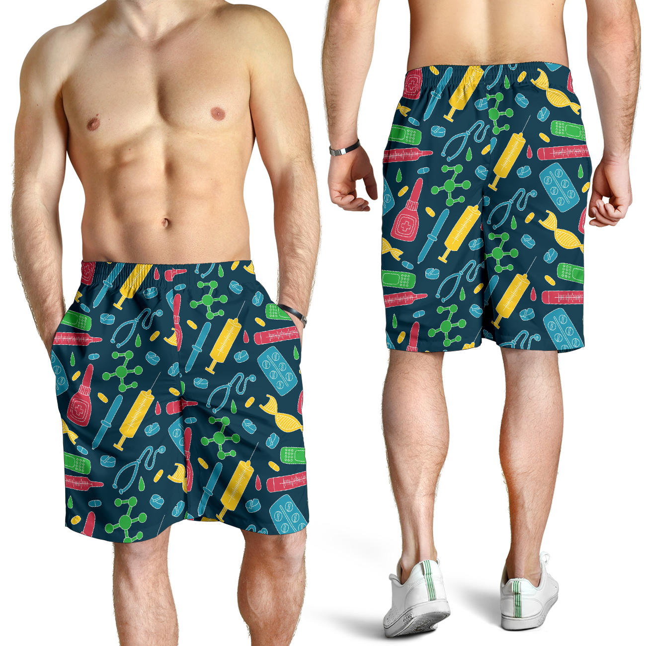 Phlebotomist Pattern Print Design A03 Mens Shorts