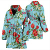 Summer Floral Pattern Print Design SF011 Women Bathrobe