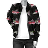 Barracuda Pattern Print Design 02 Women's Bomber Jacket