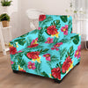 Hibiscus Hawaiian Flower Armchair Slipcover