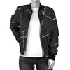 Marble Pattern Print Design 04 Women's Bomber Jacket